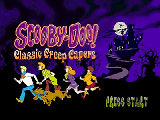 Scooby-Doo! - Classic Creep Capers (Europe) Title Screen